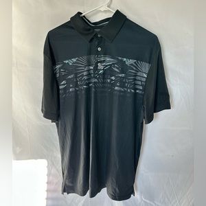 PGA Tour Men’s Golf Polo Athletic Fit Size XL Black